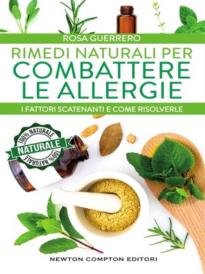 cover image of Rimedi naturali per combattere le allergie
